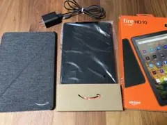 Amazon Fire HD 10 タブレット(11世代)＋純正カバー付き