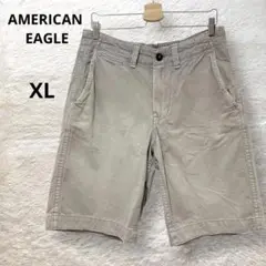 アメリカンイーグル ハーフパンツ コットン100% グレージュ 32 XL
