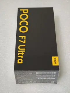 新品 国内版 POCO F7 Ultra ブラック 12GB 256GB