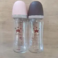コンビ テテオ・テテオ リコ 哺乳瓶 ガラス ２本 セット 240cc