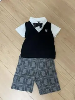 PAS DE ZELE 半袖フォーマル 男の子 80cm