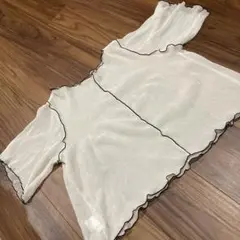 après jour mignonシアーTシャツ　キャミ付き