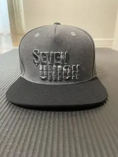 7UNION セブンユニオン　スナップバックキャップ　ブラック　グレー