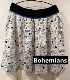【新品未使用】ボヘミアンズ　bohemians スカート　総柄　カラフル