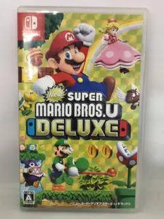 動作OK スイッチソフト NewスーパーマリオブラザーズU デラックス