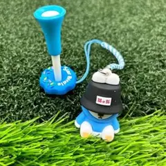 可愛いベアのゴルフティー　ブルー