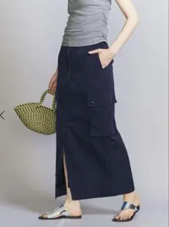 美品⭐︎BEAUTY&YOUTH ナイロン ヴィンテージ カーゴスカート S