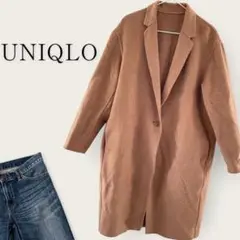 ユニクロ UNIQLO ダブルウェイス コクーンコート【XL】大きいサイズ