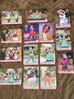 ミニーオーミニー コレクションカード ディズニーランド