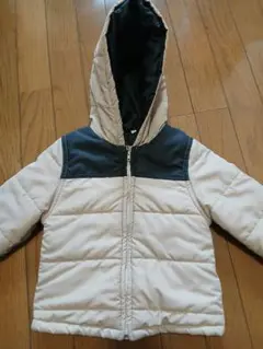 中綿ダウンコートベージュ 95cm