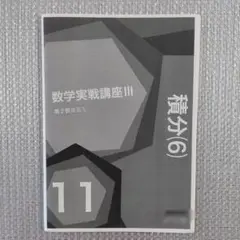 鉄緑会 高２数Ⅲ 数学実践講座Ⅲ 積分 授業冊子