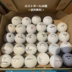 ロストボール 28個セット B級品