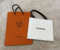エルメス　シャネル　ショッパー