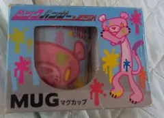 ★ピンクパンサー×チャッX★コラボマグカップ★ブルー