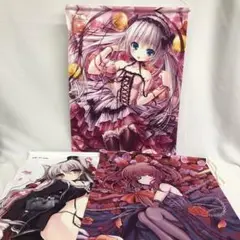 VF8475 中古 美少女 4102 すくっみろか 他 タペストリー 3個セット