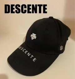 週末限定値下げ！DESCENTE デサント　ブラックキャップ　サイズフリー