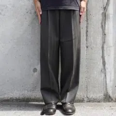 神シルエット◎ 90s~ ARTIGIANO Wool 100% Slacks
