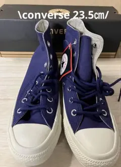 【新品】CONVERSE ALL STAR ネイビーハイカット23.5㎝