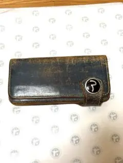 (EVISU) ジャンク品 長財布 ヴィンテージ MADE IN JAPAN