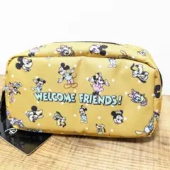 【新品未使用】Disney ディズニー ポーチ メイクポーチ 化粧ポーチ