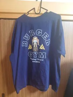 JACKPOTMARKET　BURGER GYM Tシャツ ネイビー