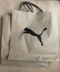 プーマ　ショップ袋　２枚組