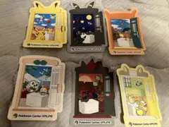 ポケモンセンター　おとどけステッカー　6枚