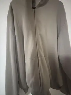 yeezy gap ジップパーカー　グレー