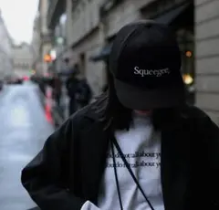 YOUVRES Squeegee ブラック キャップ