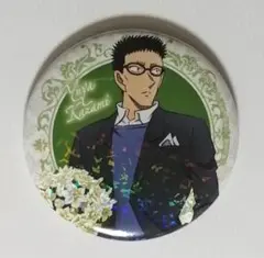 ☆名探偵コナン☆風見裕也 缶バッジ☆トムス 花束 ホログラム☆