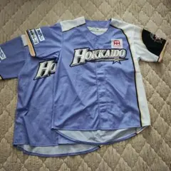 北海道日本ハムファイターズ ユニフォーム 2着セット　ラベンダー色