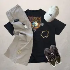 c-boy style(No.185)アメカジコーデ バンt ポロチノ2XL