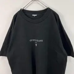 00s USA古着 guess ゲス Tシャツ 黒