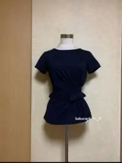 ポールカシャーリングペプラムカットソー S PAULE KA