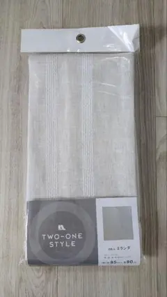 TWO-ONE STYLE のれん オフホワイト 85×90cm 未使用
