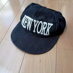 NEW YORK ブラックキャップ 54cm