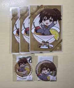 まるくじ 進撃の巨人 ちゃぽんっ！ アクリルキーホルダー サシャ ブロマイド