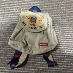 ミキハウス 動物キャラクター ナップザック
