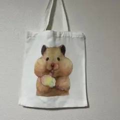 レア　助六の日常　フラット　トートバッグ　エコバッグ