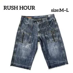 RUSH HOUR メンズ　デニムハーフパンツ サイズ32