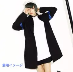 LISTLESS リストレス 長袖シャツ ブラック サイズフリー