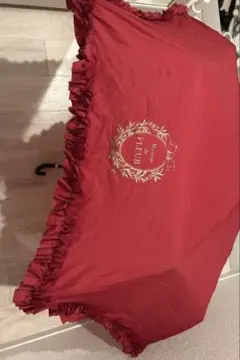 Maison de FLEUR フリル 折りたたみ傘 メゾンドフルール