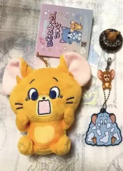 ★タグ付★2025★とむとじぇりーごっこフワフワぬいぐるみ★ジェリーお得セット★
