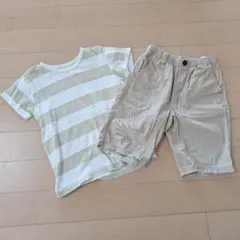キッズ　半袖Tシャツ、ハーフパンツセット　140cm