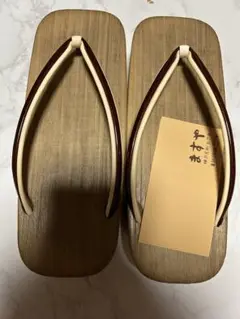 ますや　純日本桐下駄　23cm 未使用品　お値下げ