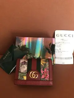 GUCCI、3つ折り財布