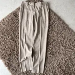 美品✨Theory セオリー スラックスパンツ ベージュ サイズ4 ストレッチ混