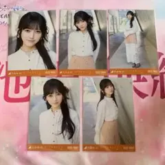 乃木坂46 生写真　池田瑛紗　ネーブルオレンジ MV衣装 5種 コンプ　個別