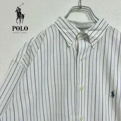 ◎Ralph Lauren メンズ　長袖ボタンダウンシャツ　L D3X4