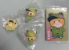 からぴち　シヴァ　ピンズコレクション　まちぼうけ　ウエハース　カラフルピーチ